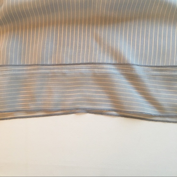 BCBG Sleeveless Blouse Gray Yellow Sz XS - Picture 6 of 8